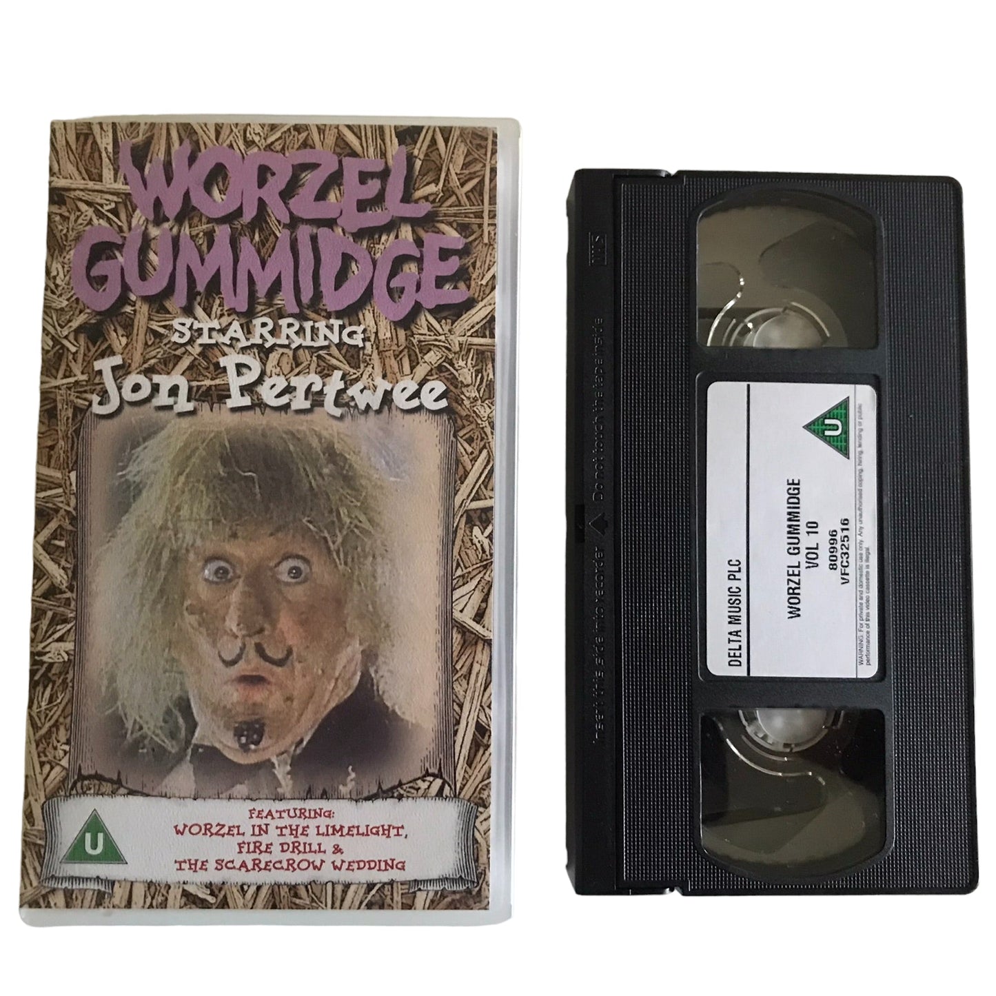 Worzel Gummidge - Jon Pertwee Volume 10 - Jon Pertwee - DELTA MUSIC PLC - Kids - Pal - VHS-