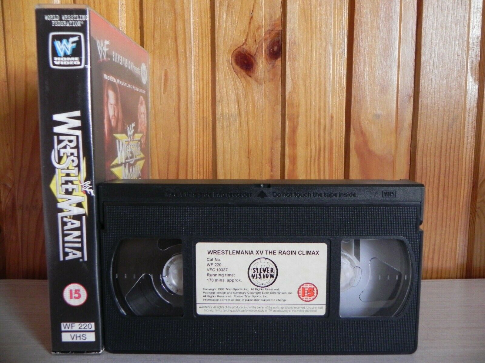 WrestleMania - The Ragin' Climax - The Rock VS Stone Cold - Sable VS Tori - VHS-