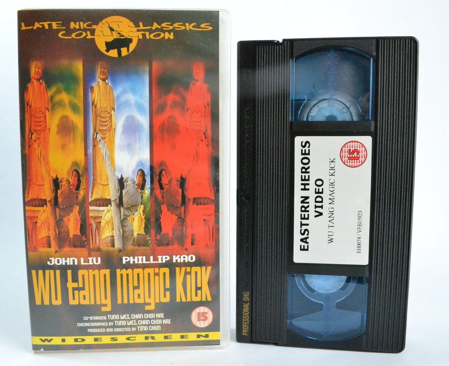 Wu-Tang Magic Kick: ‘Northern Leg’ John Liu - P.Kao [Widescreen Kung-Fu] VHS-