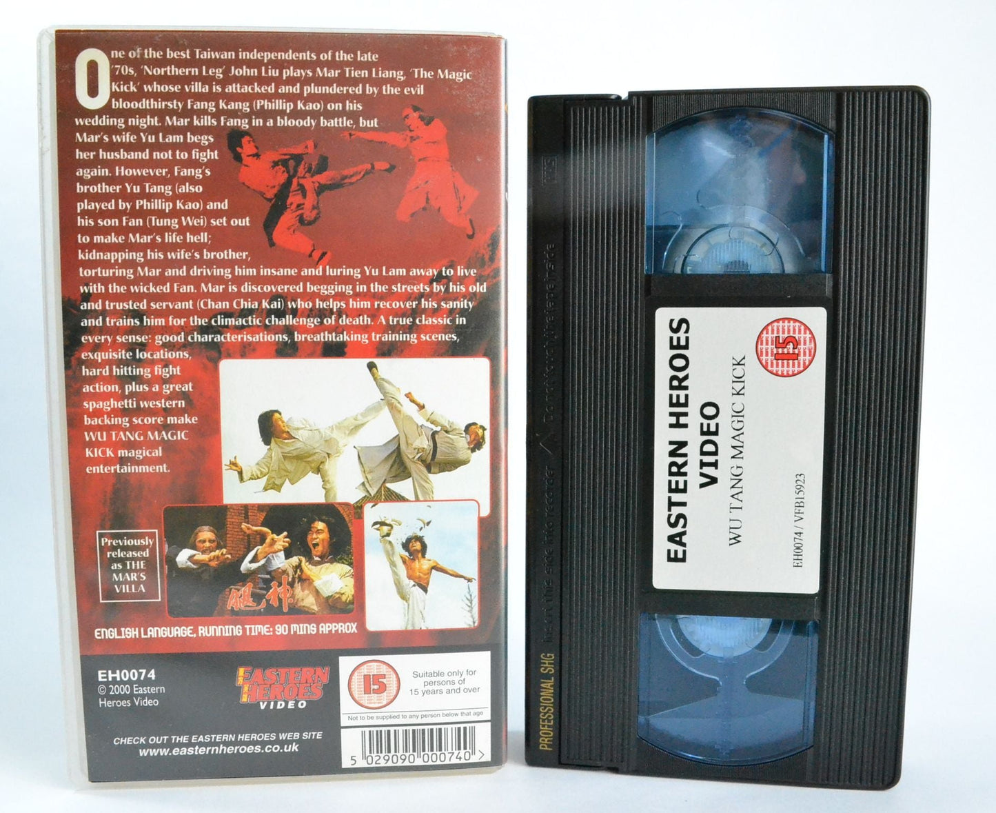 Wu-Tang Magic Kick: ‘Northern Leg’ John Liu - P.Kao [Widescreen Kung-Fu] VHS-