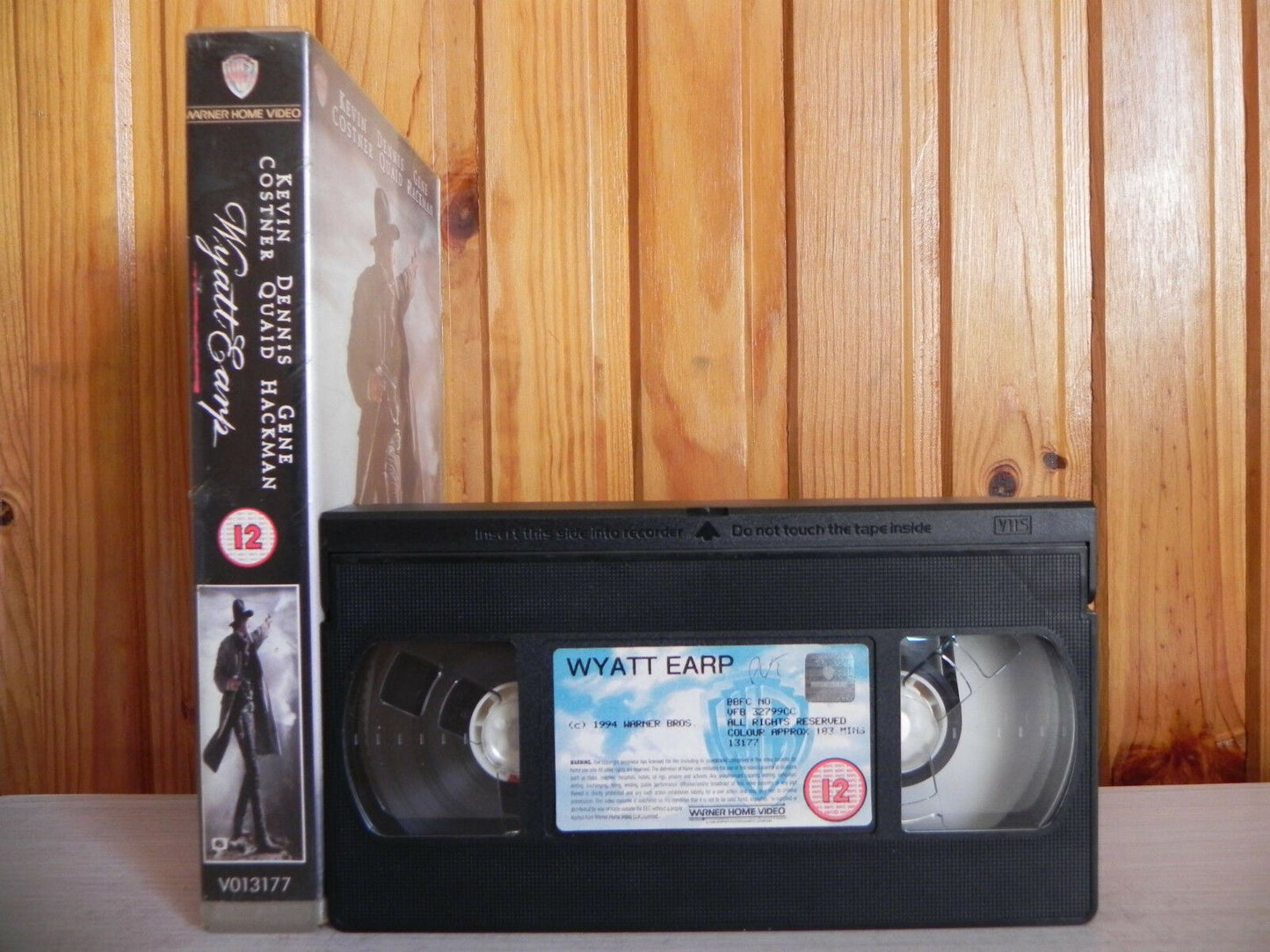 Wyatt Earp (1994): Biographical Western [Large Box] - Kevin Costner - Pal VHS-