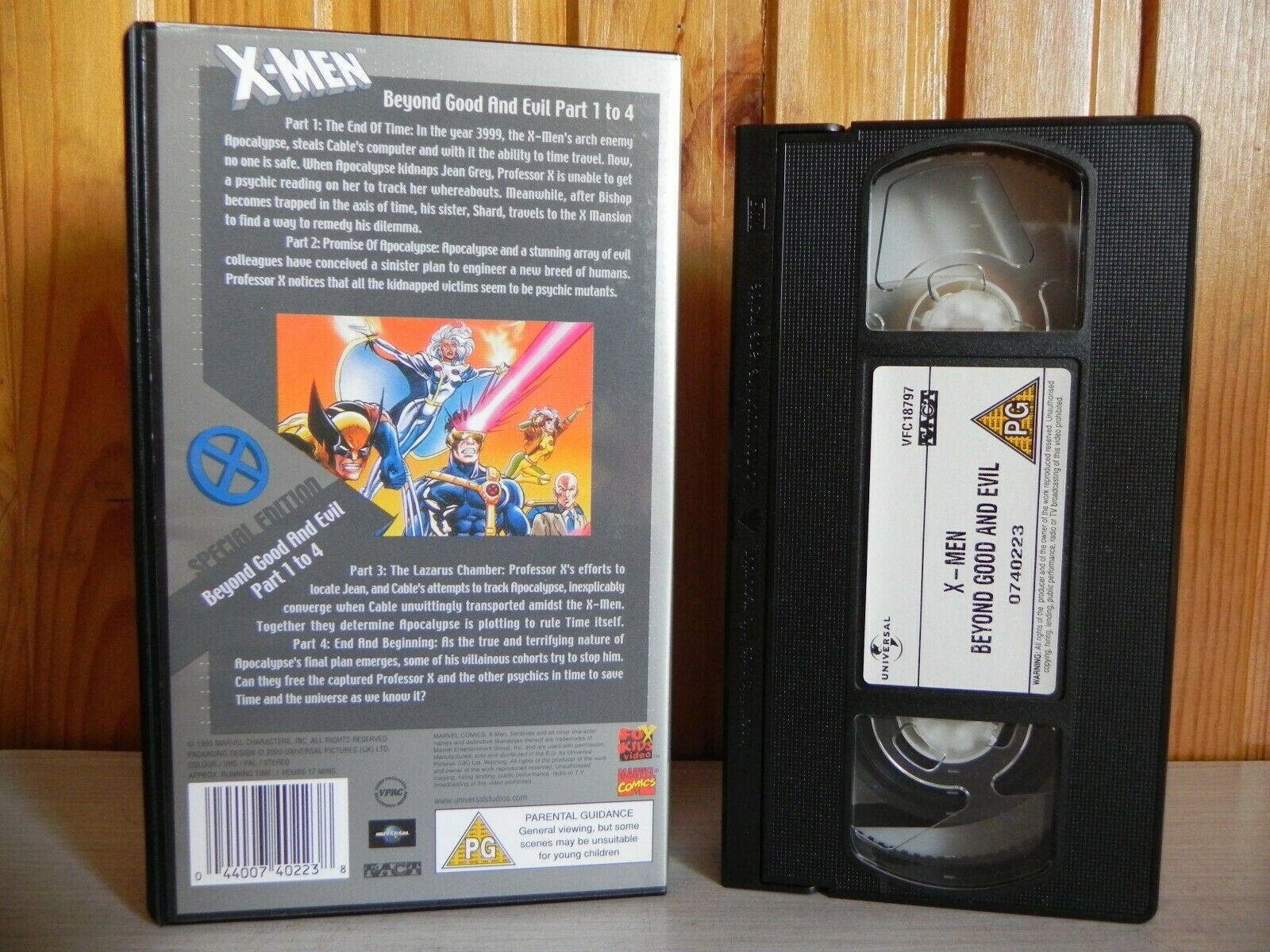 X-Men - Special Edition - Beyond Good And Evil - Marvel Comics - Cartoon - VHS-