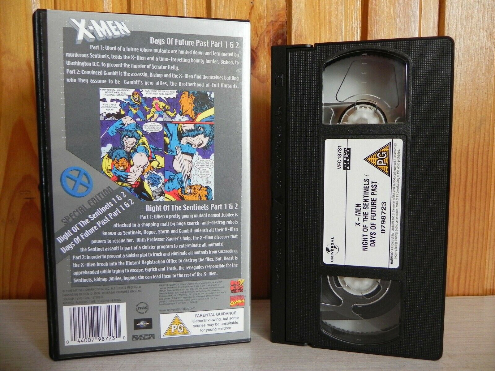 X-Men - Special Edition - Days Of The Future Past - Marvel Comics - Kids - VHS-