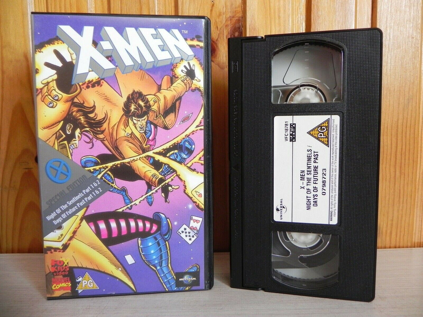 X-Men - Special Edition - Days Of The Future Past - Marvel Comics - Kids - VHS-