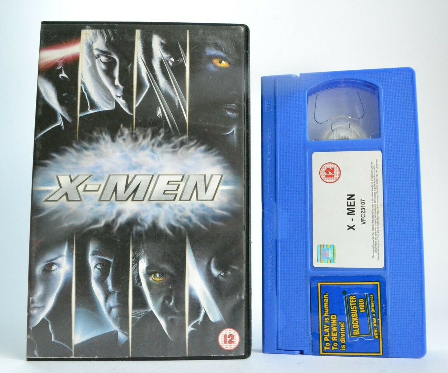 X-Men: Superhero Action Movie - Large Box - Hugh Jackman/Halle Berry - Pal VHS-