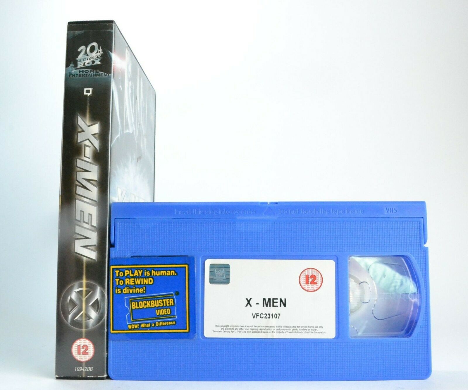 X-Men: Superhero Action Movie - Large Box - Hugh Jackman/Halle Berry - Pal VHS-