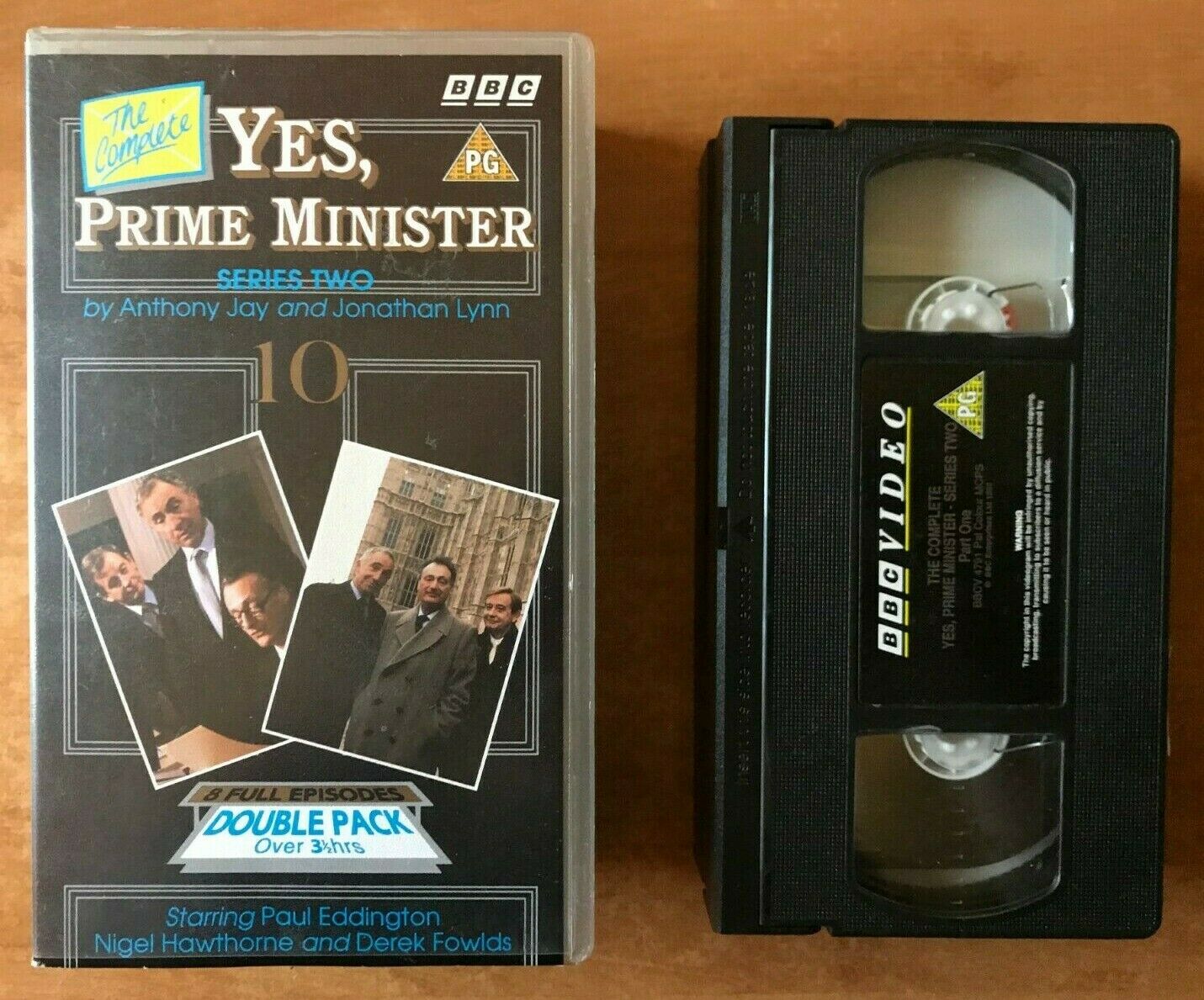 Yes, Prime Minister [Complete Series 2] BBC Series - Comedy [Double Pack] - VHS-