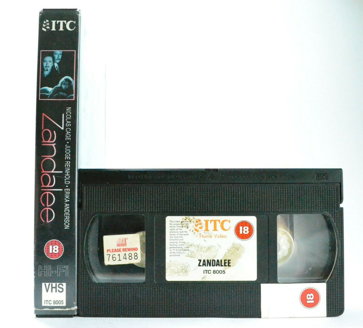 Zandalee: She's Irresistible - Erotic Thriller (1991) - Nicolas Cage - Pal VHS-