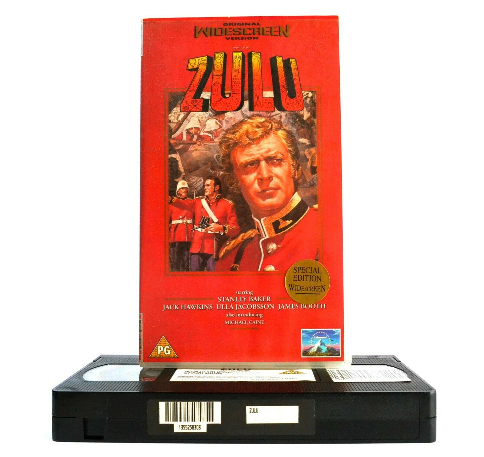 Zulu: British Epic War Film (1964) - Widescreen - Based On True Story - Pal VHS-