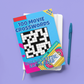 90s Movie Crossword Puzzle Book-