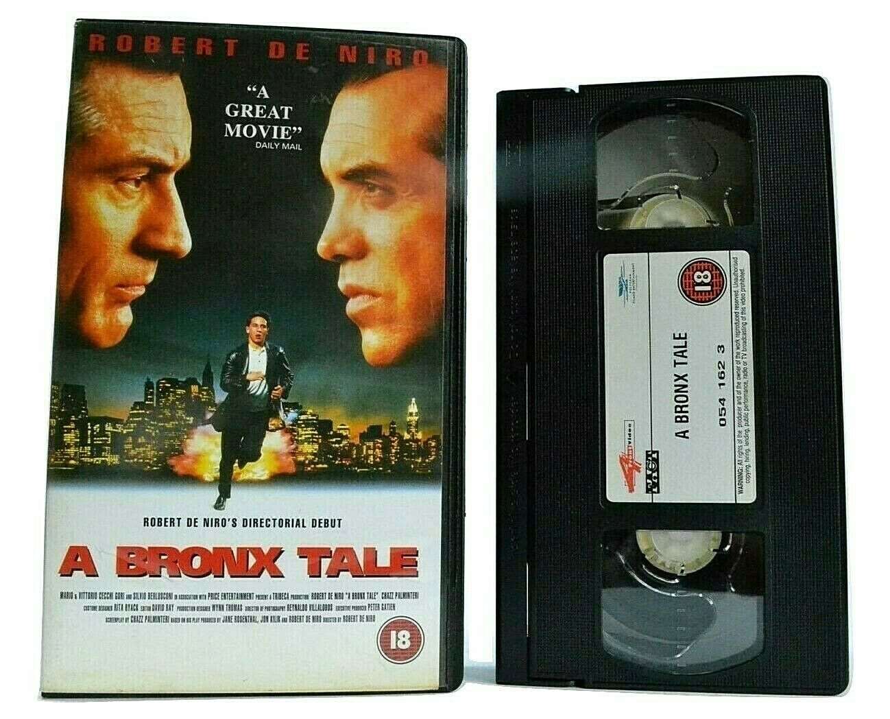 A Bronx Tale (1993); [De Niro Directorial Debut]: Drama -<60s New York>- VHS-