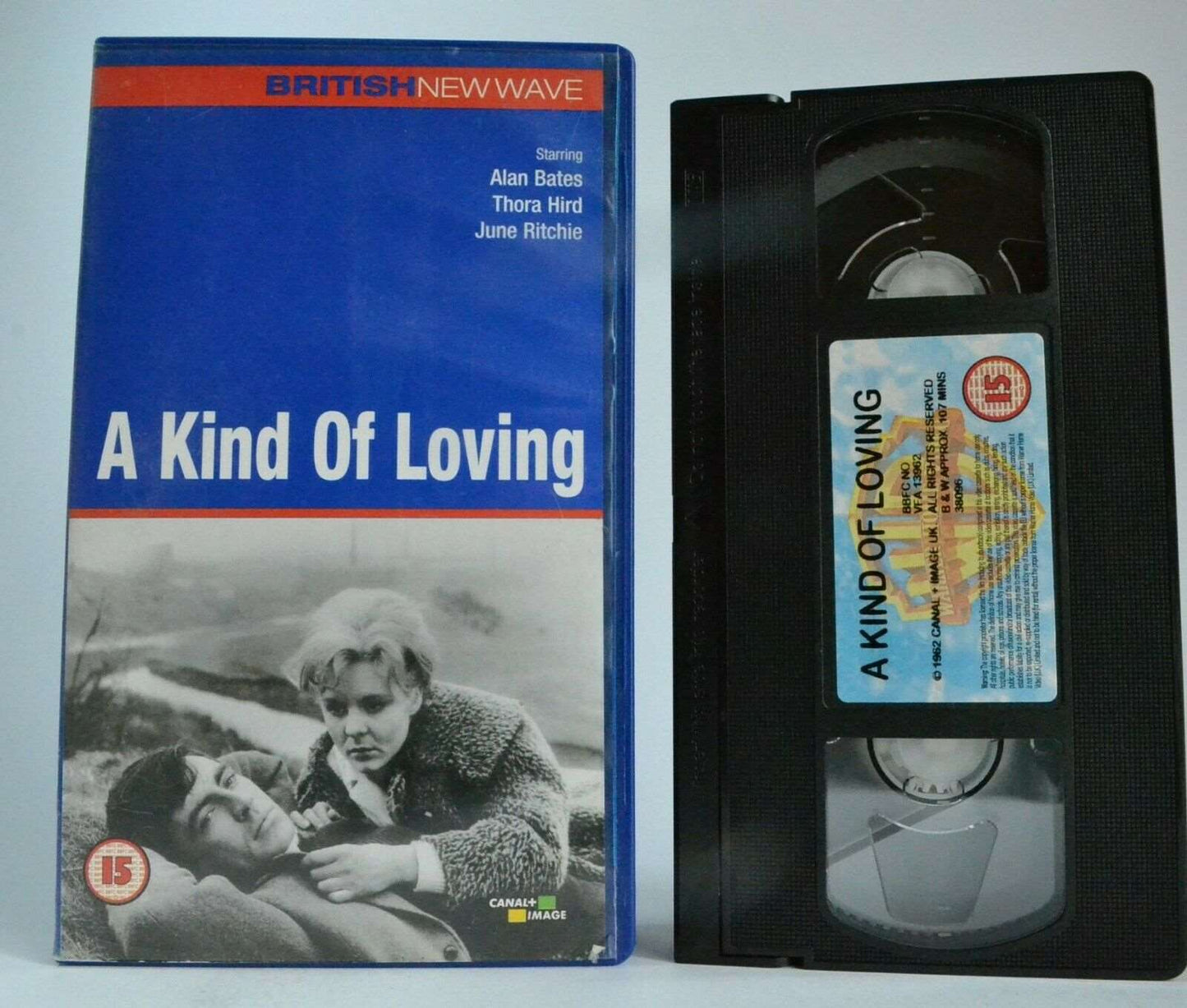 A Kind Of Loving (1962); [Stan Barstow] Drama - Alan Bates/Thora Hird - Pal VHS-