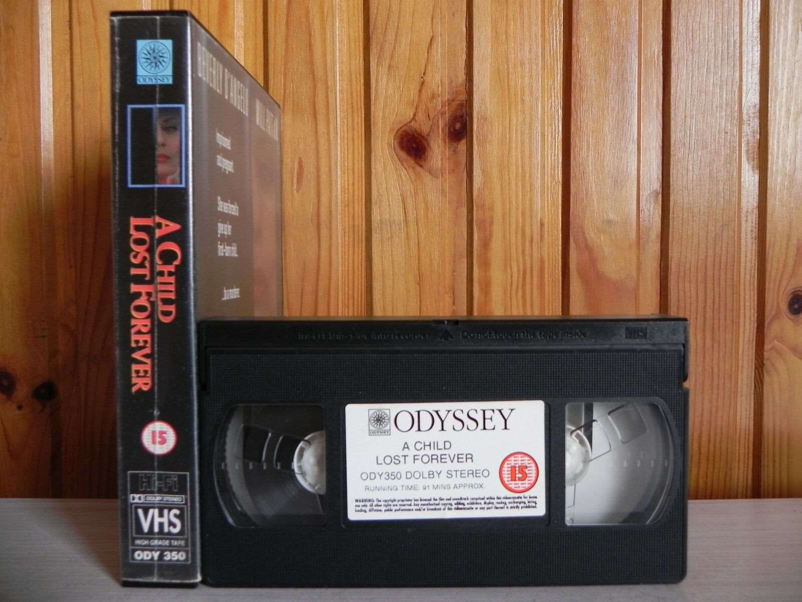 A Child Lost Forever - Odyssey - Drama - Beverly D'Angelo - Large Box - Pal VHS-