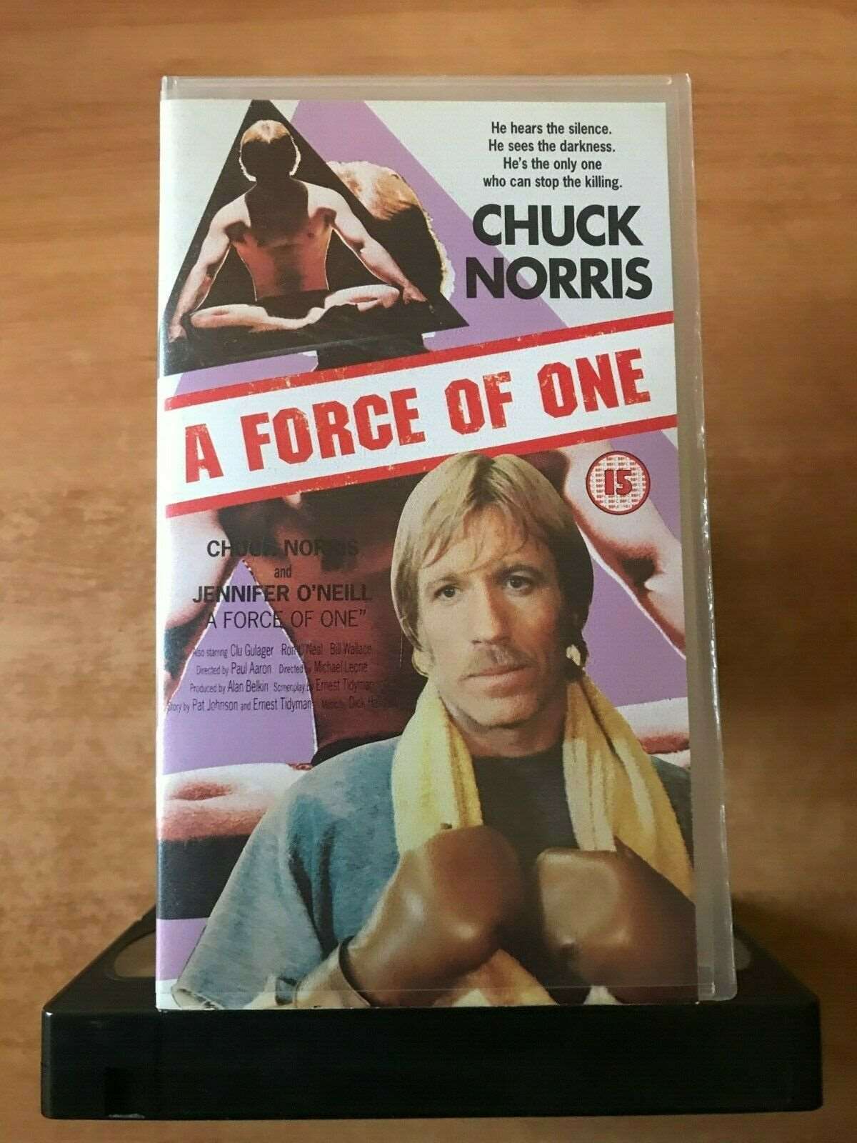 A Force Of One: Action [Martial Arts] Chuck Norris / Jenniger O'Neill - Pal VHS-