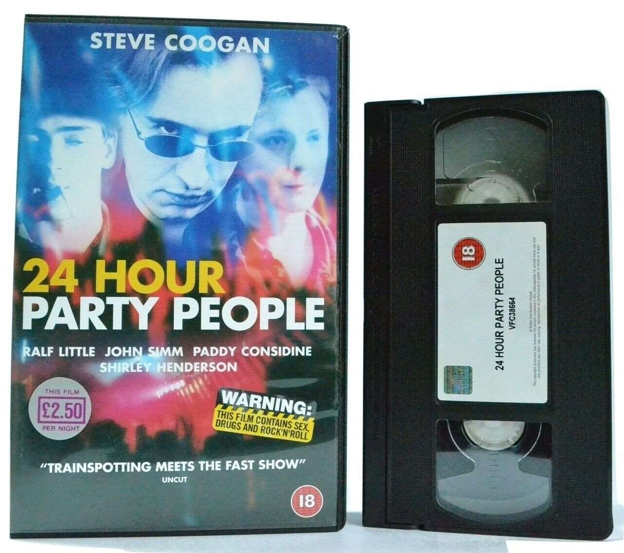 24 Hour Party People: Cult Music Film - Large Box - S.Coogan/S.Henderson - VHS-