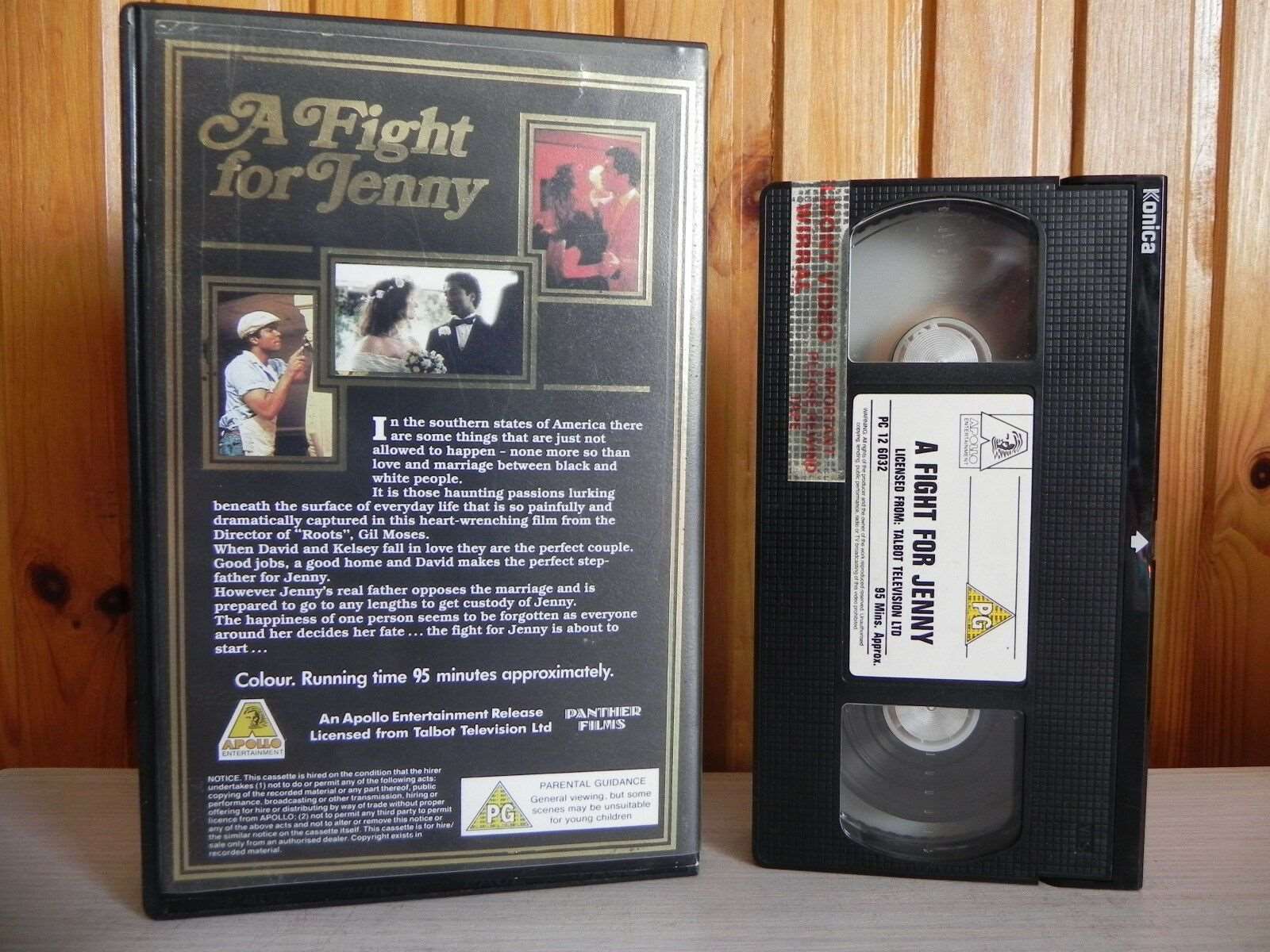 A Fight For Jenny - Apollo - Drama - Philip Michael Thomas - Lesley Warren - VHS-