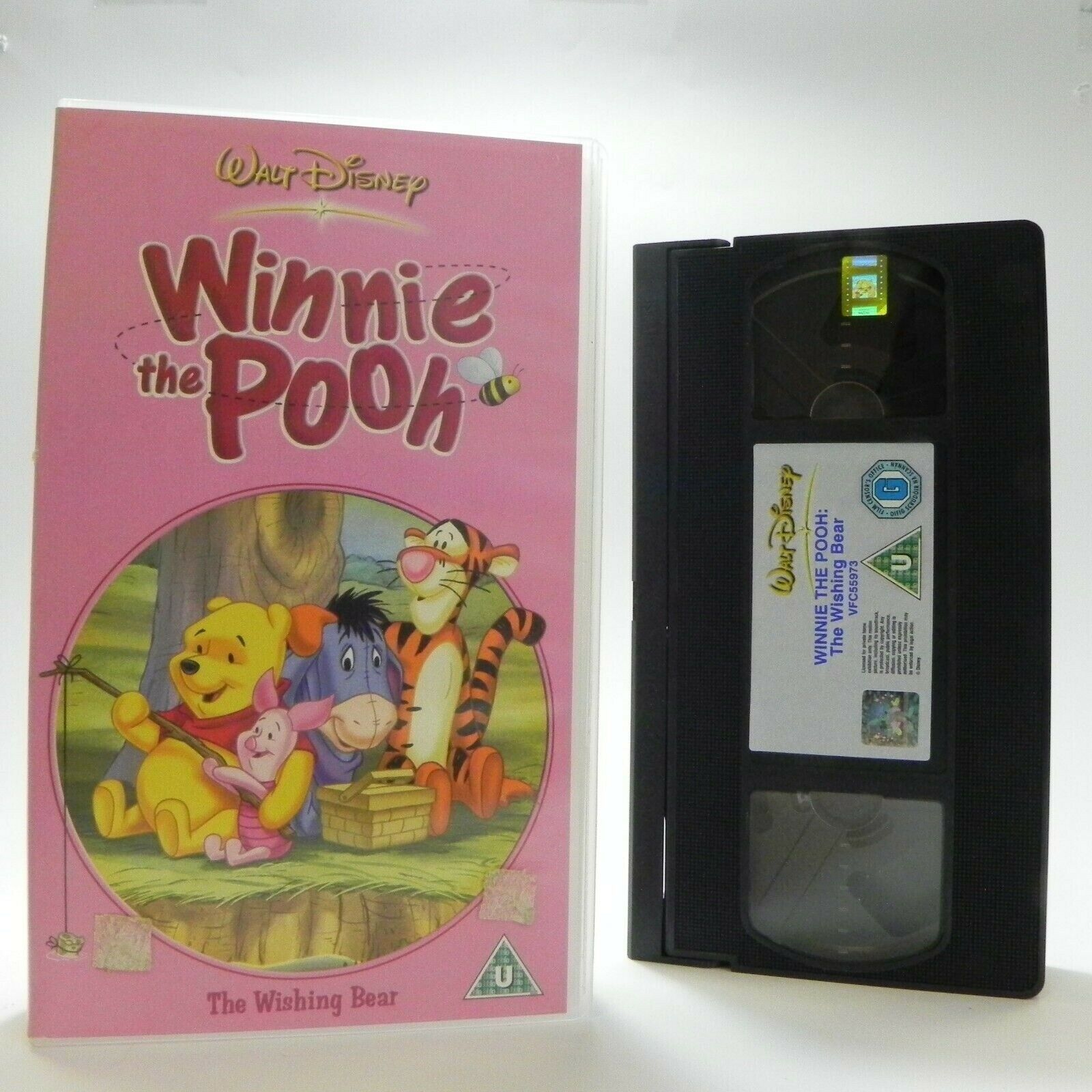 Winnie The Pooh: The Wishing Bear - Walt Disney - Animated - Children's - VHS-