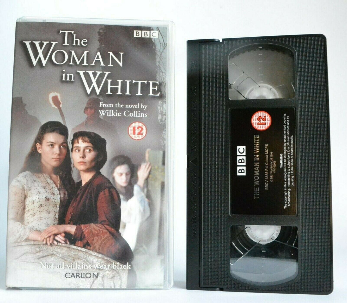 The Woman In White:Based On Wilkie Collins Novel - Drama - Tara Fitzgerald - VHS-