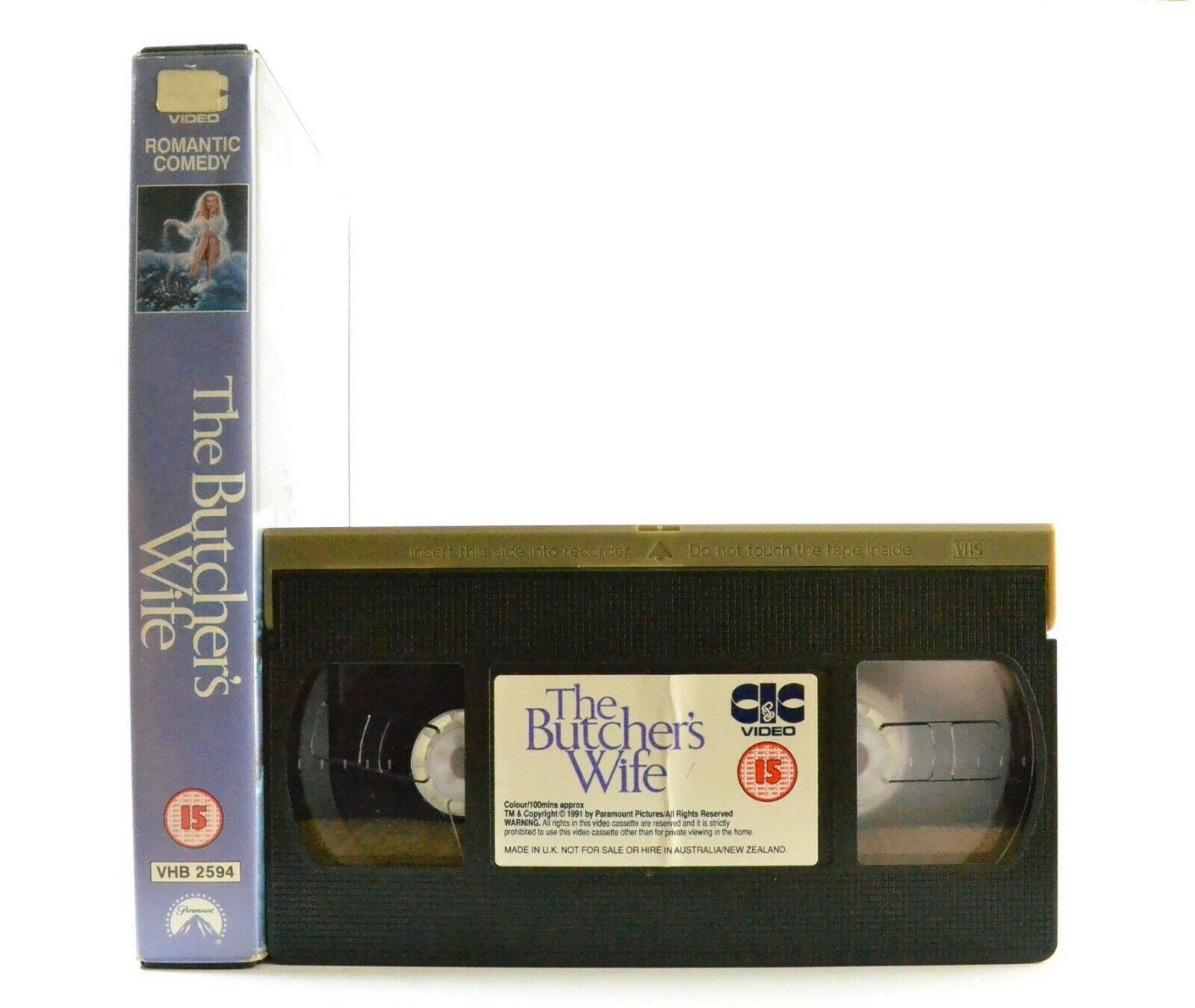 The Butcher's Wife: CIC Video (1991) - Large Box - Romantic Comedy - Pal VHS-