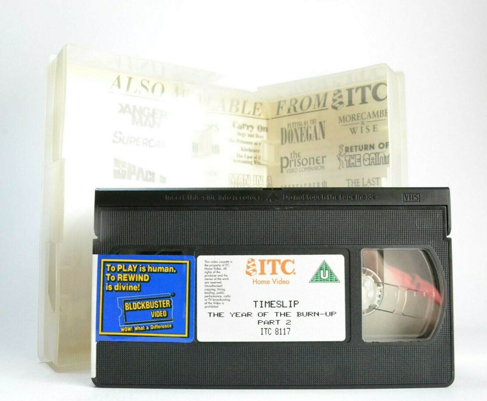 Timeslip: The Year Of The Burn-Up - [ITC Sci-Fi Series] - Cheryl Burfield - VHS-