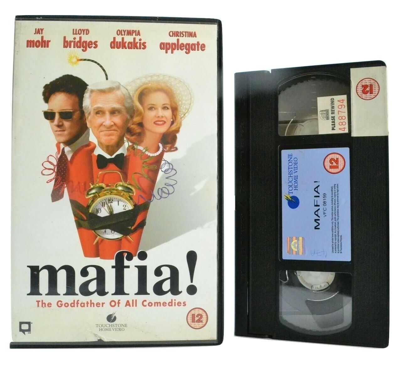 Mafia: Film By Jim Abrahams - Gangster Comedy - Large Box - Lloyd Bridges - VHS-