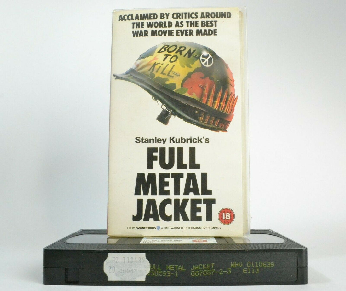 Full Metal Jacket (1987); [Stanley Kubrick] War Drama >>Born To Kill<< - Pal VHS-