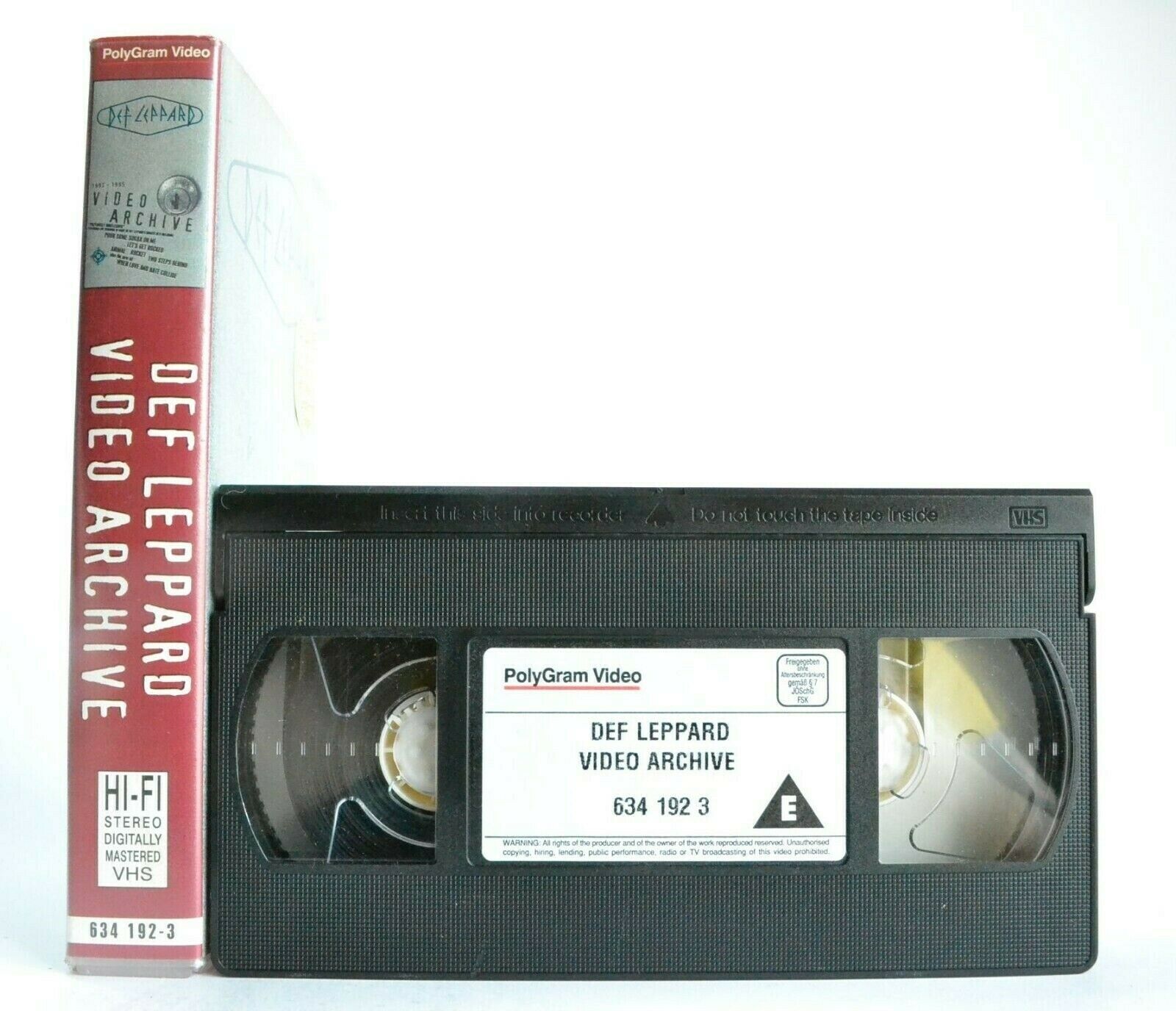 Def Leppard: Video Archive (1993-1995) - Live Performances - Music - Pal VHS-