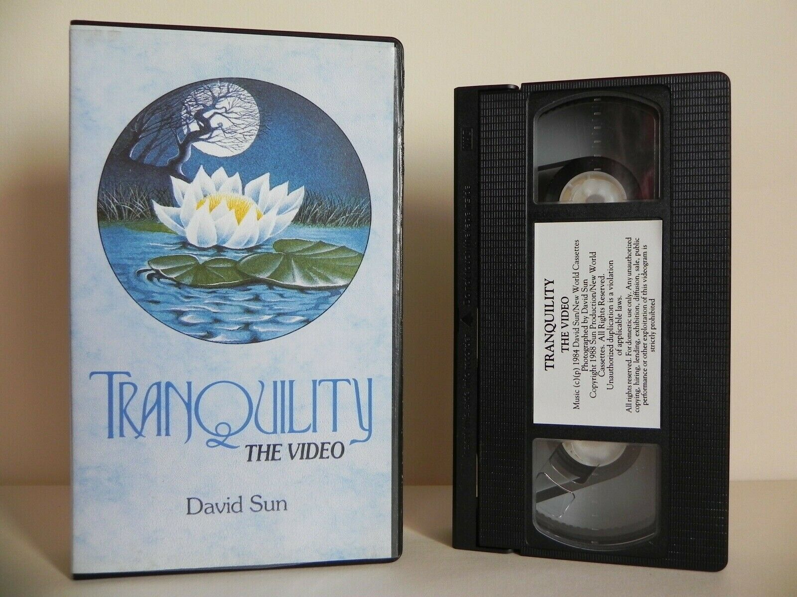 Tranqulity: The Video - David Sun - Unique Experience - Sound And Vision - VHS-