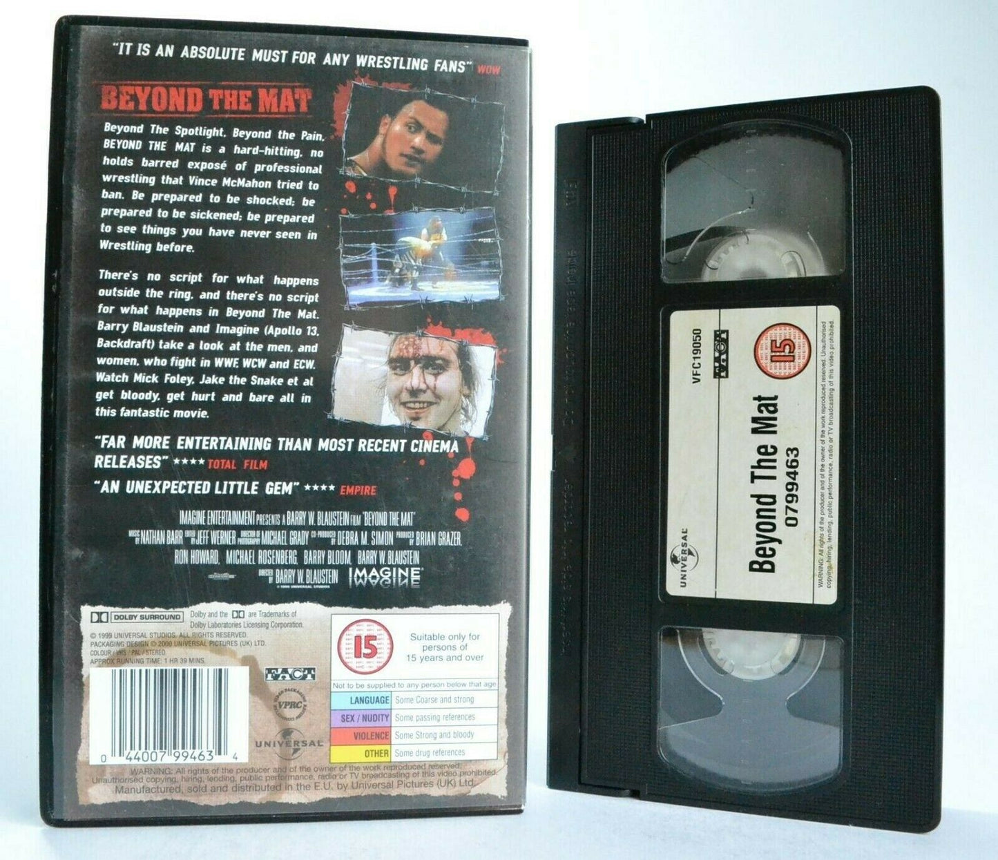 Beyond The Mat: Exposed - WWF - Wrestling - Vince McMahon - Documentary - VHS-