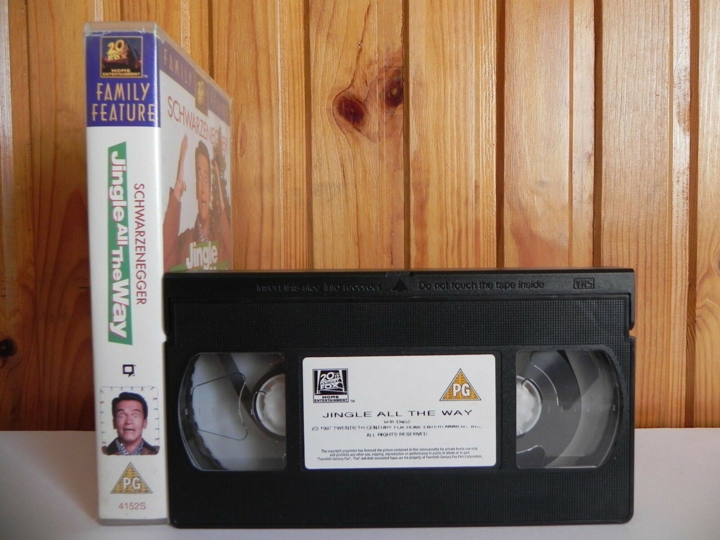 Jingle All The Way - 20th Century Fox - Comedy - Arnold Schwarzenegger - Pal VHS-