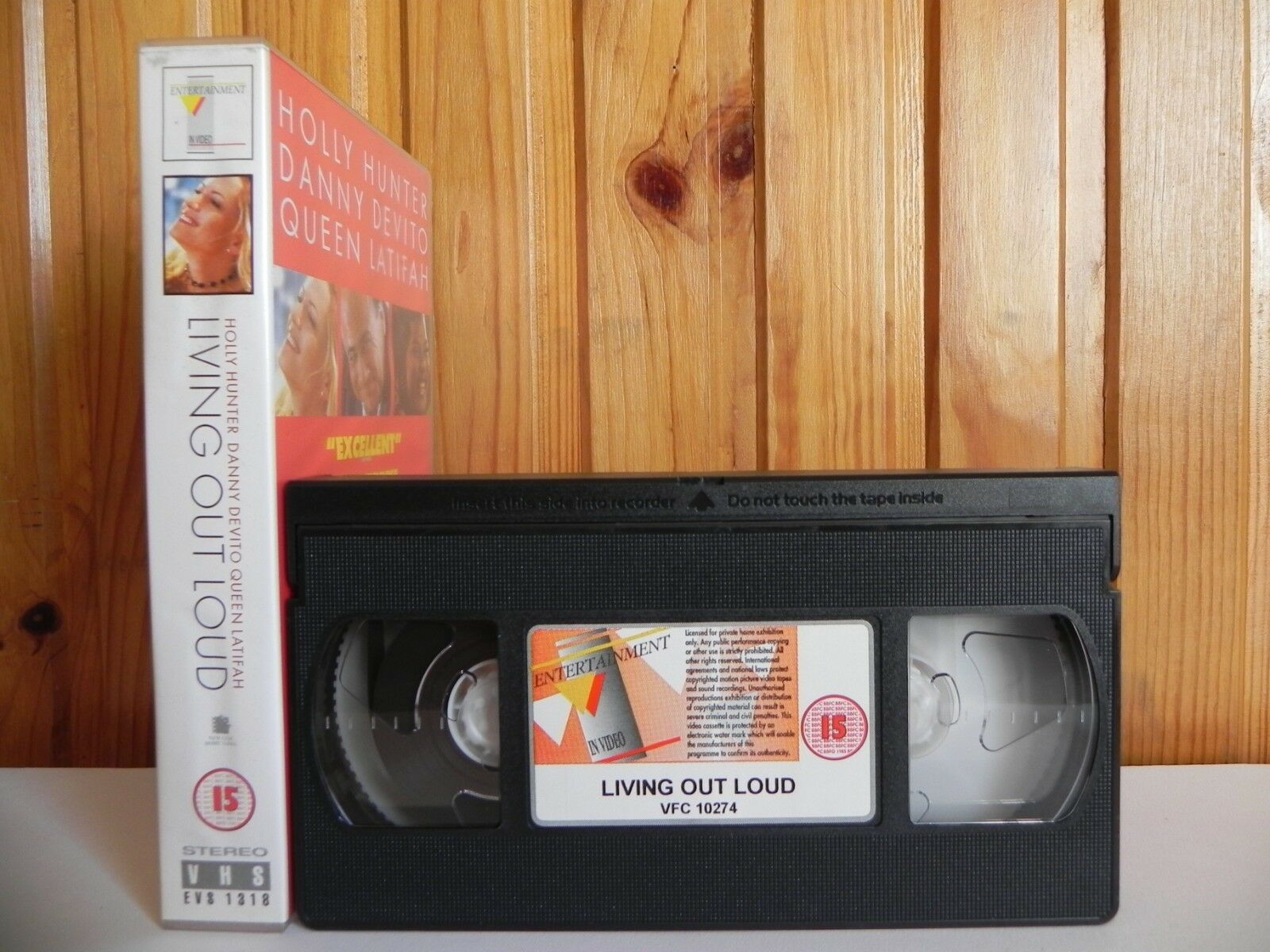 Living Out Loud - Entertainment In Video - Comedy - Holly Hunter - Pal VHS-