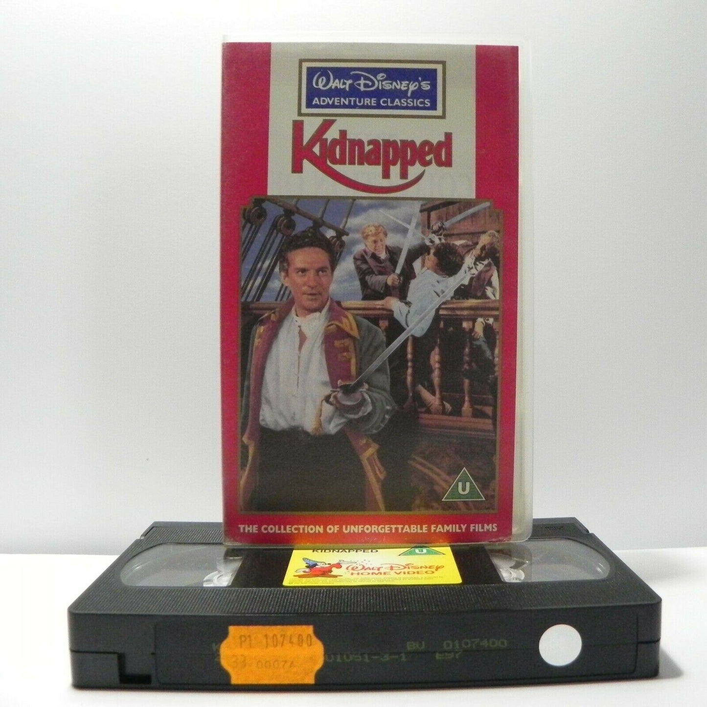 Kidnapped - Walt Disney Classic - Unforgettable Family Film - Adventure - VHS-