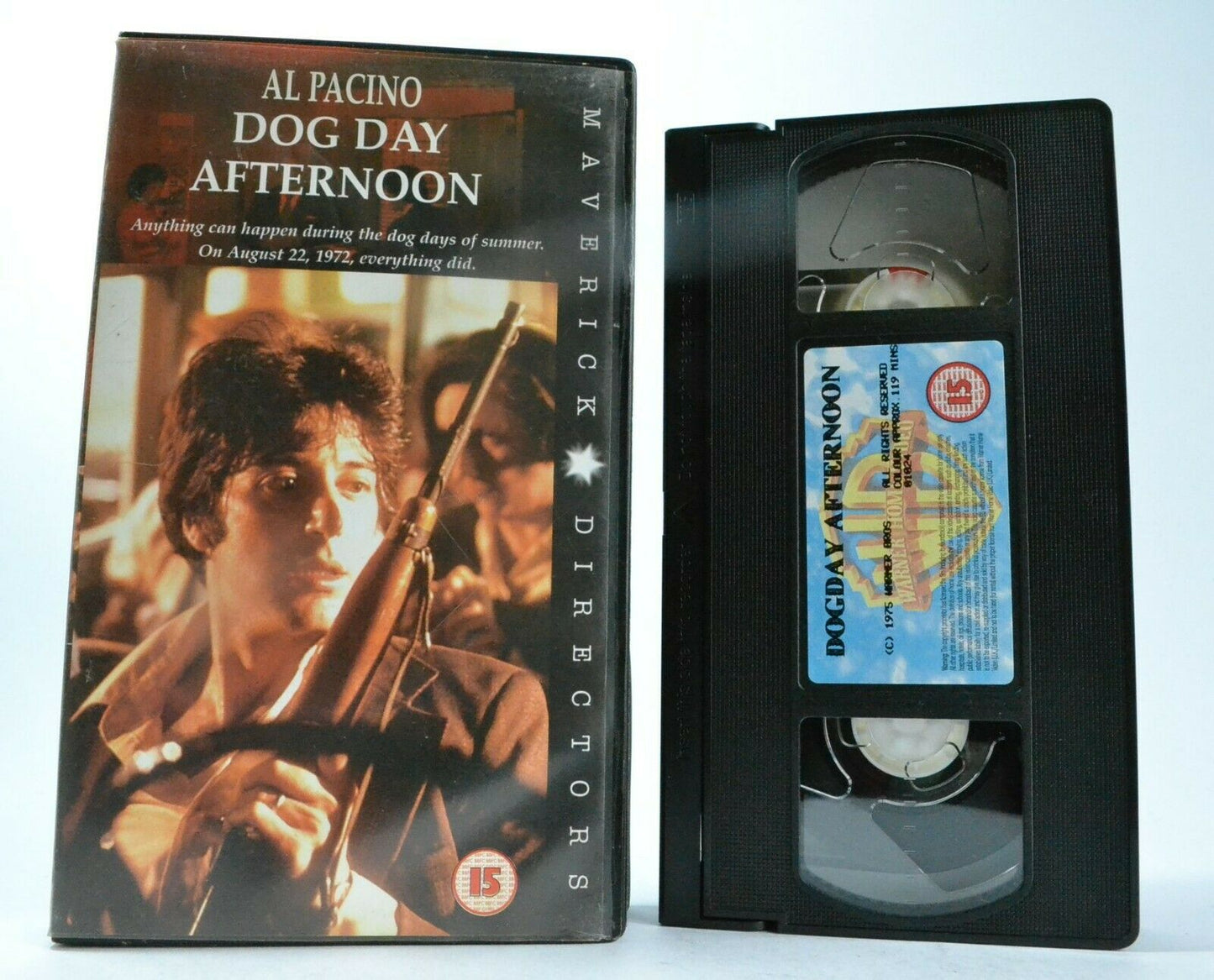 Dog Day Afternoon (1975): Biographical Action - Al Pacino / John Cazale - VHS-