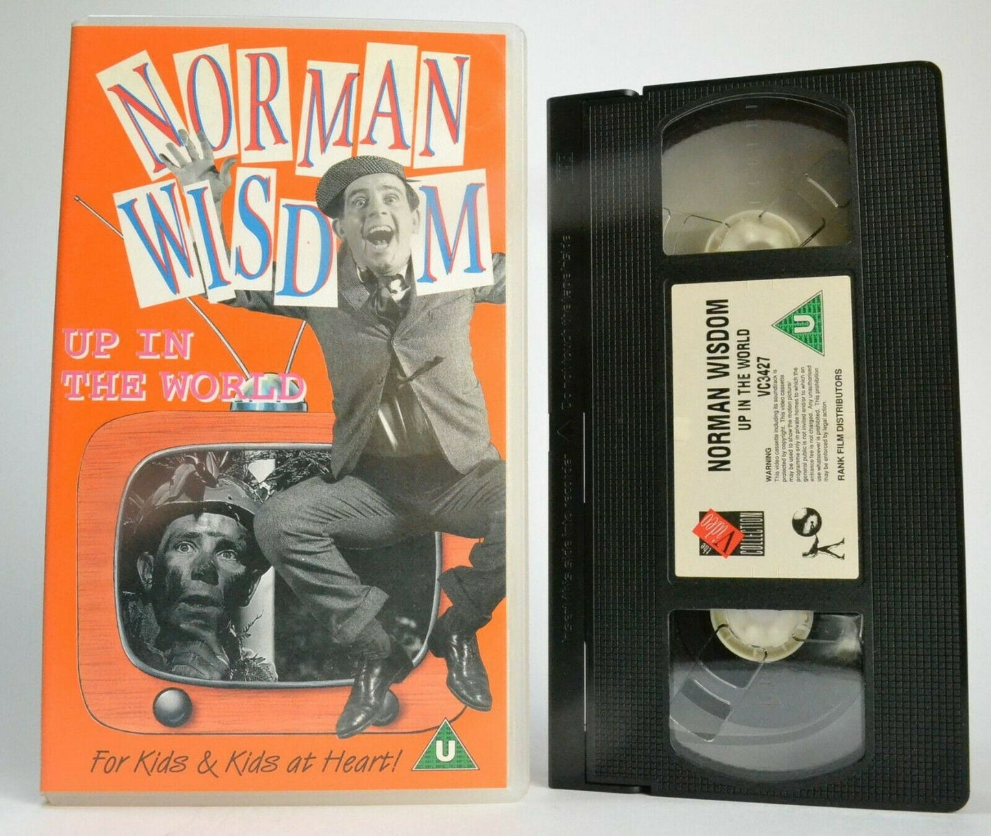 Up In The World (1956): Window Cleaner Adventures - Norman Wisdom - Pal VHS-