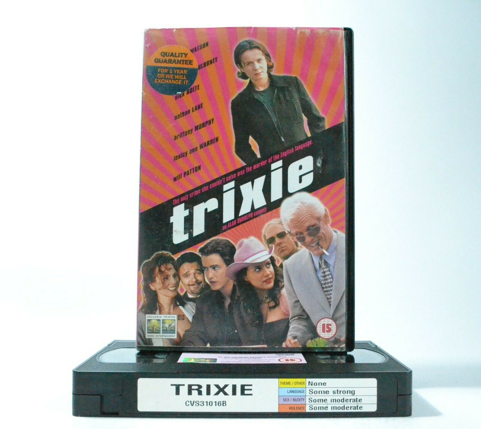 Trixie: Film By A.Rudolph - Black Comedy - Large Box - E.Watson/N.Lane - Pal VHS-