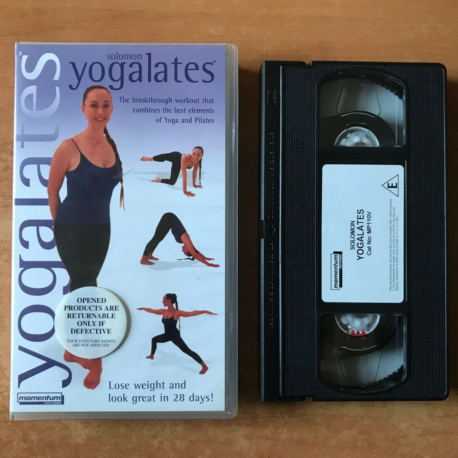 Solomon Yogalates: Yoga / Pilates - Ultimate Exercises - Body Workout - Pal VHS-