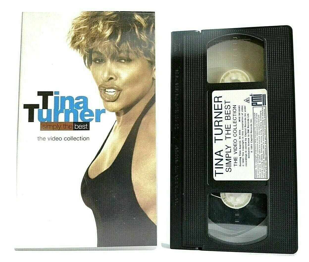 Tina Turner: Simply The Best - Video Collection -'Private Dancer'- Music - VHS-