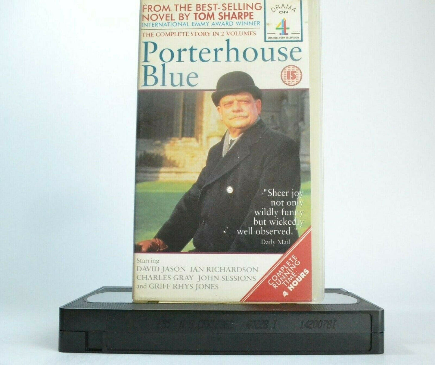 Porterhouse Blue: Based On Tom Sharpe Novel - TV Series - David Jason - Pal VHS-