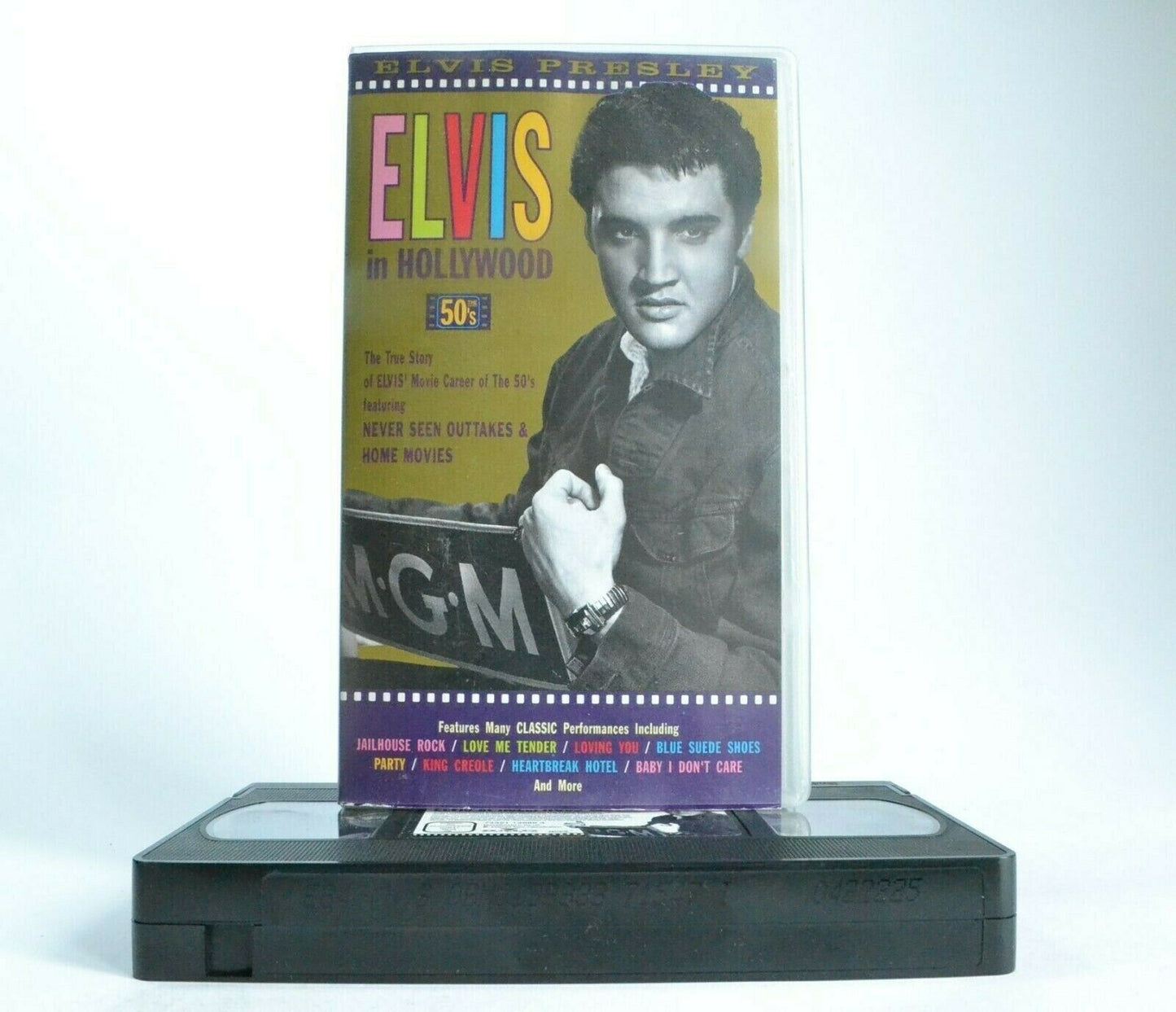 Elvis Presley: Elvis In Hollywood - Documentary - Classic Performances - VHS-