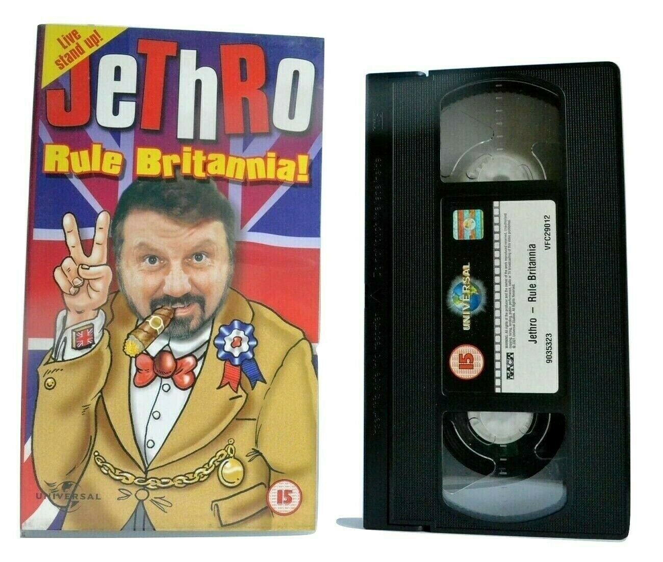 Jethro: Rule Britannia - Comedy - Wisbech - Worthing - Weston Super Mare - VHS-