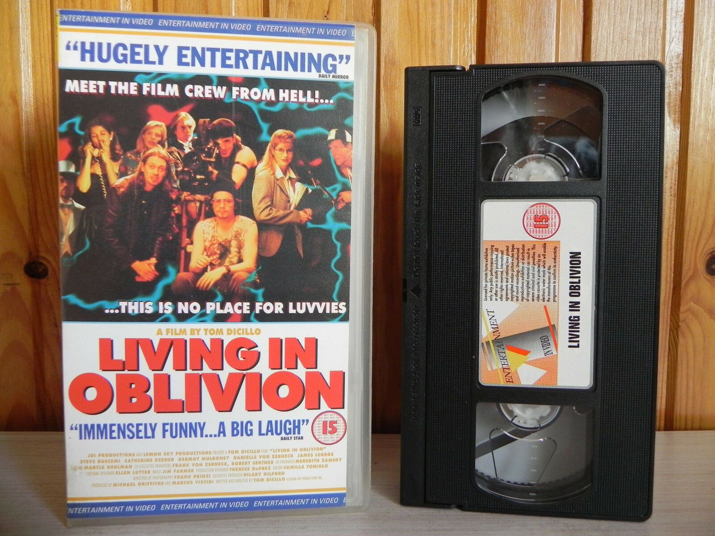 Living In Oblivion - Hilarious - Excellent - So Funny It Hurts - Pal VHS-