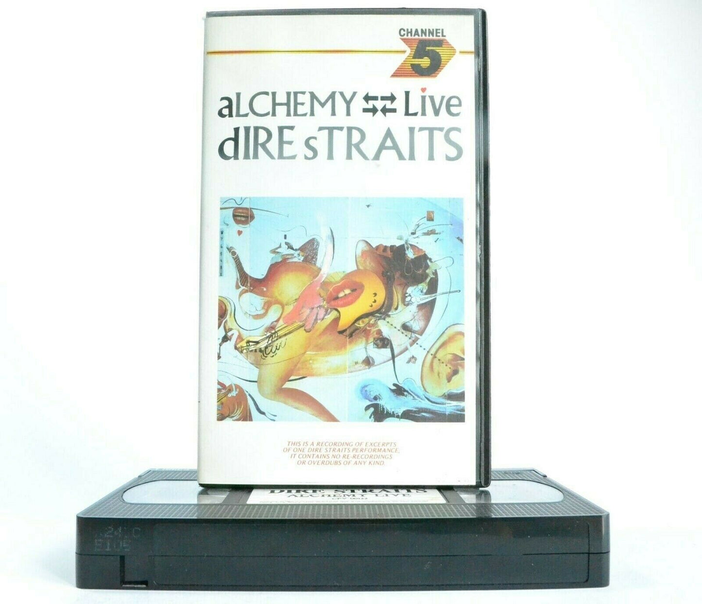 Dire Straits: Alchemy Live - (1986) Channel 5 - Concert - Rock Music - Pal VHS-