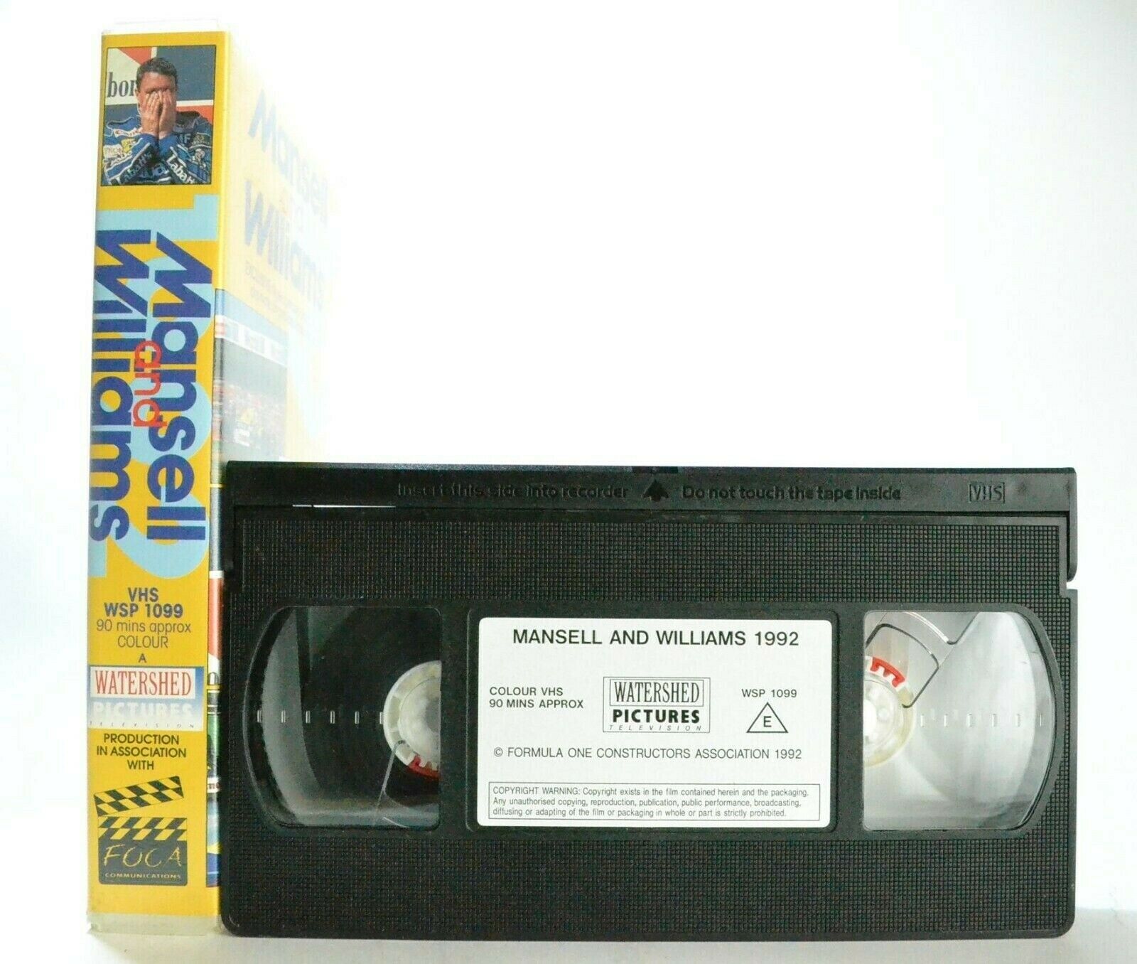 Mansell And Williams: By Murray Walker - Nigel Mansell - Frank Williams - VHS-