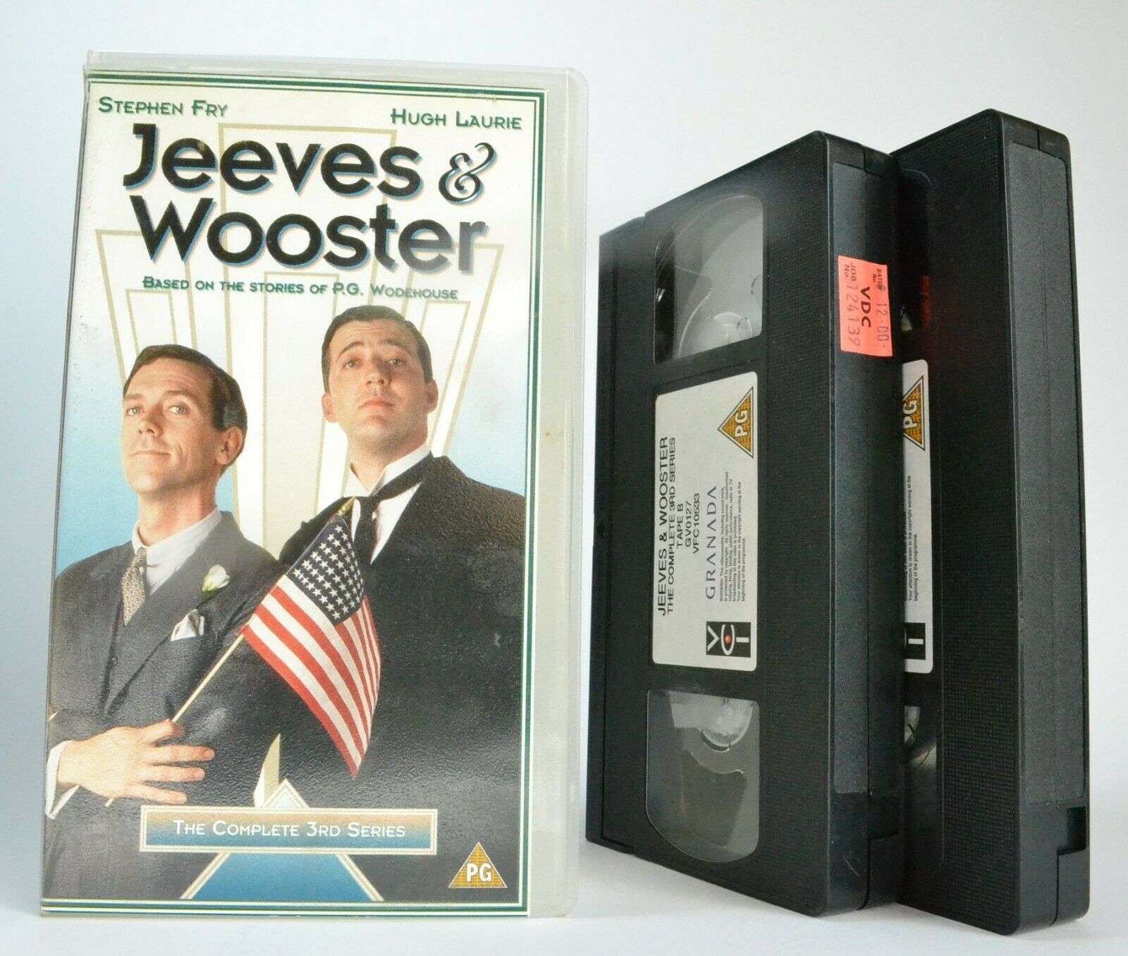 Jeeves & Wooster: Complete 3rd Series; [P.G.Wodehouse] - Hugh Laurie - Pal VHS-