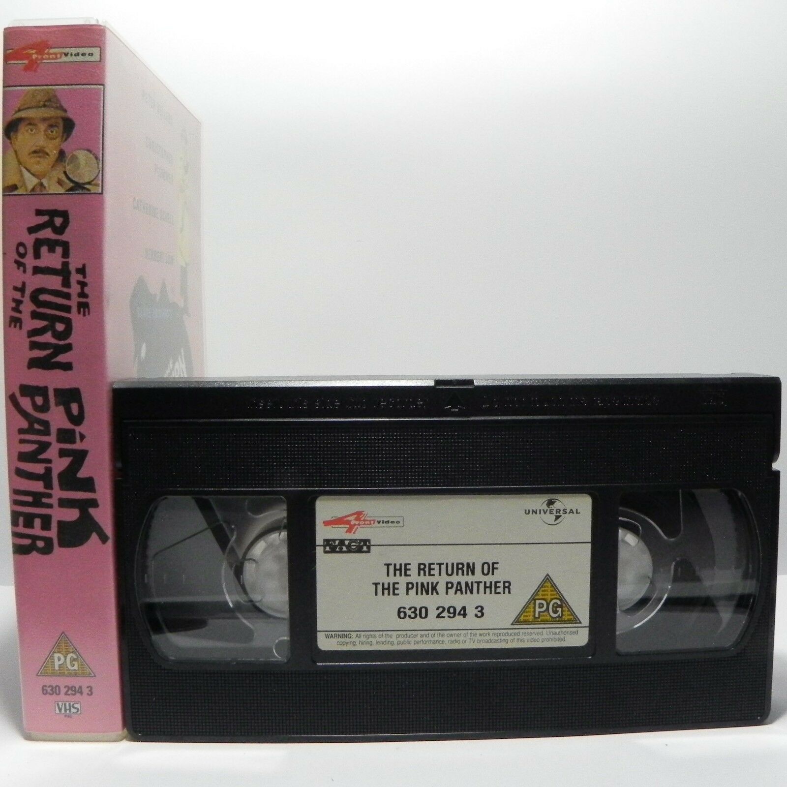 The Return Of The Pink Panther: Classic Movie - P.Sellers/C.Plummer - Pal VHS-