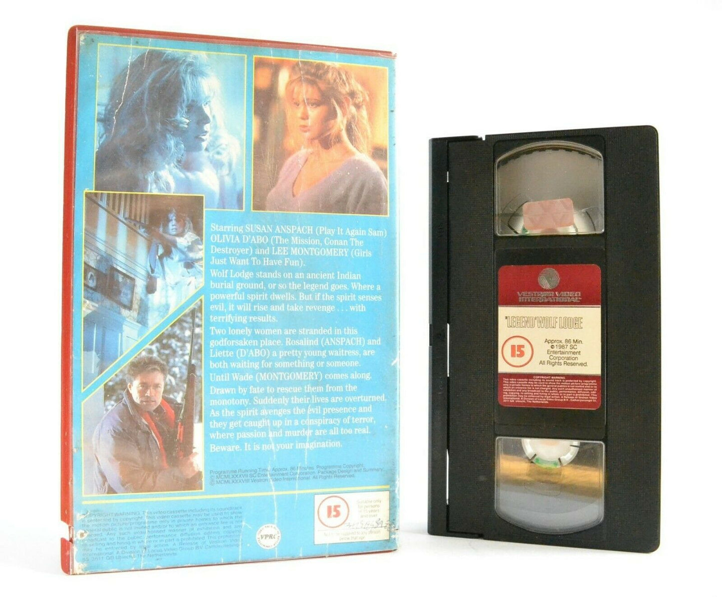 The Legend Of Wolf Lodge: Into The Fire (1988) - Feel The Evil Presence - VHS-