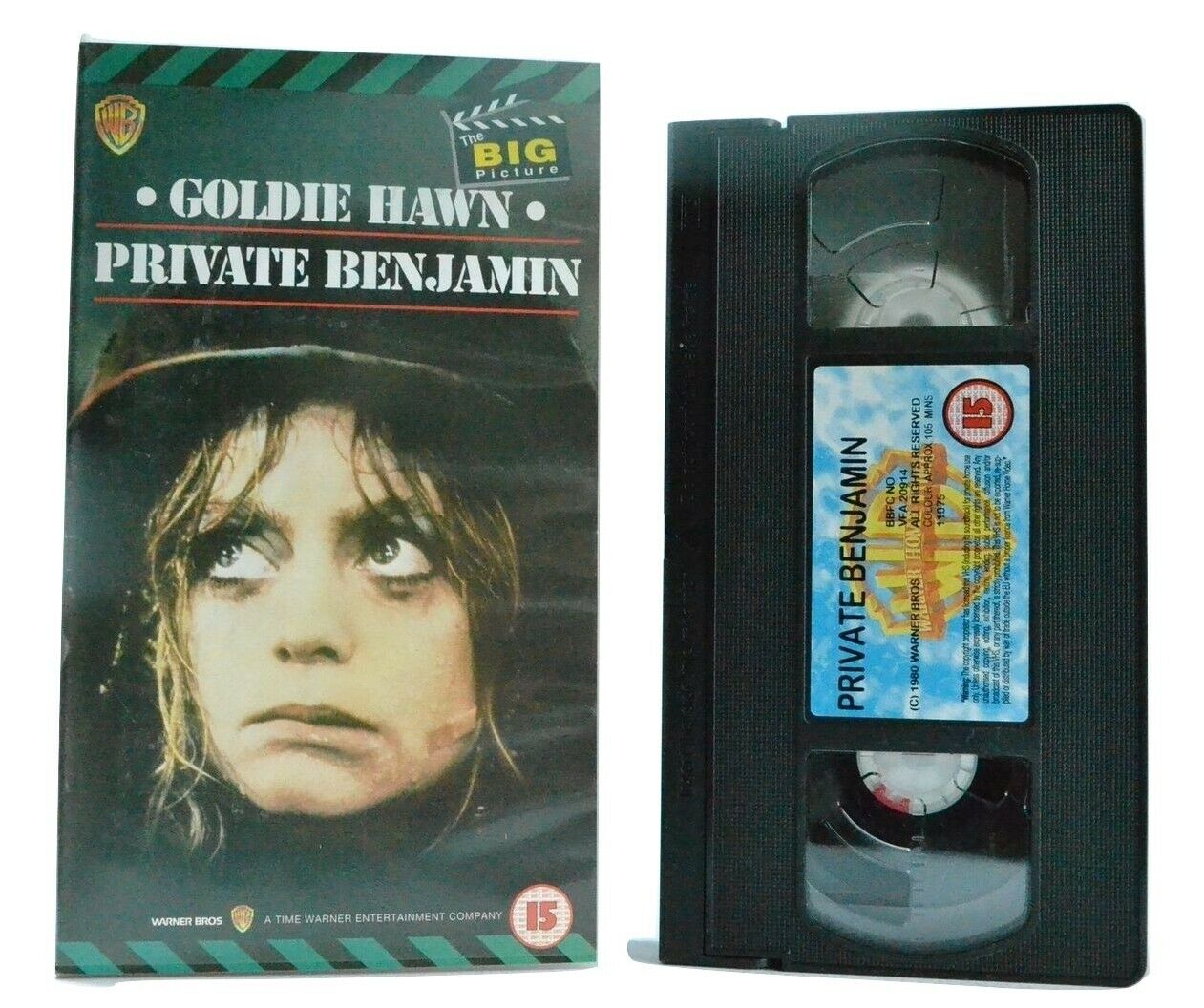 Private Benjamin: A Howard Zieff Film - Military Comedy - Goldie Hawn - Pal VHS-