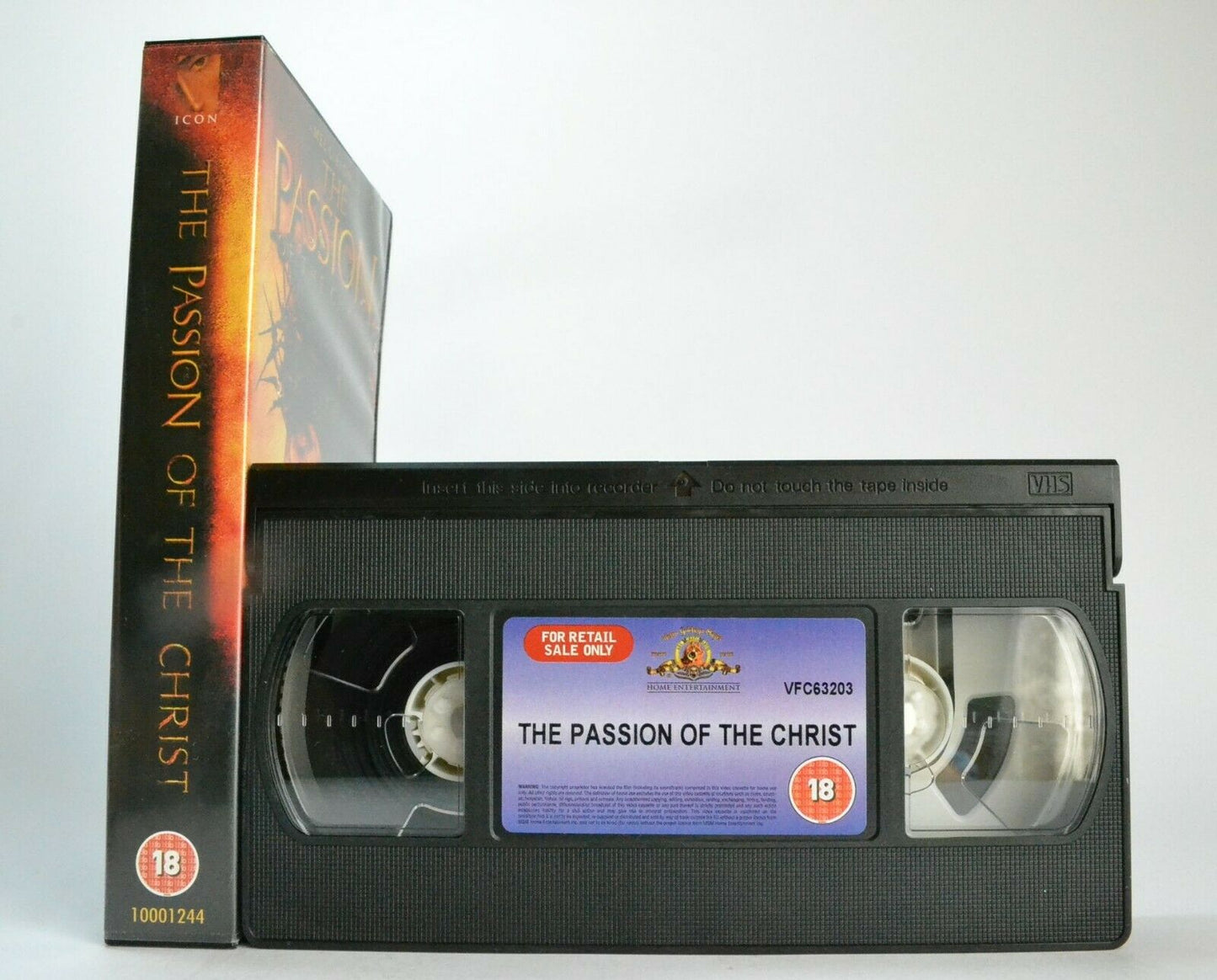 The Passion Of The Christ; [Mel Gibson] Biblical Drama - Jim Caviezel - Pal VHS-