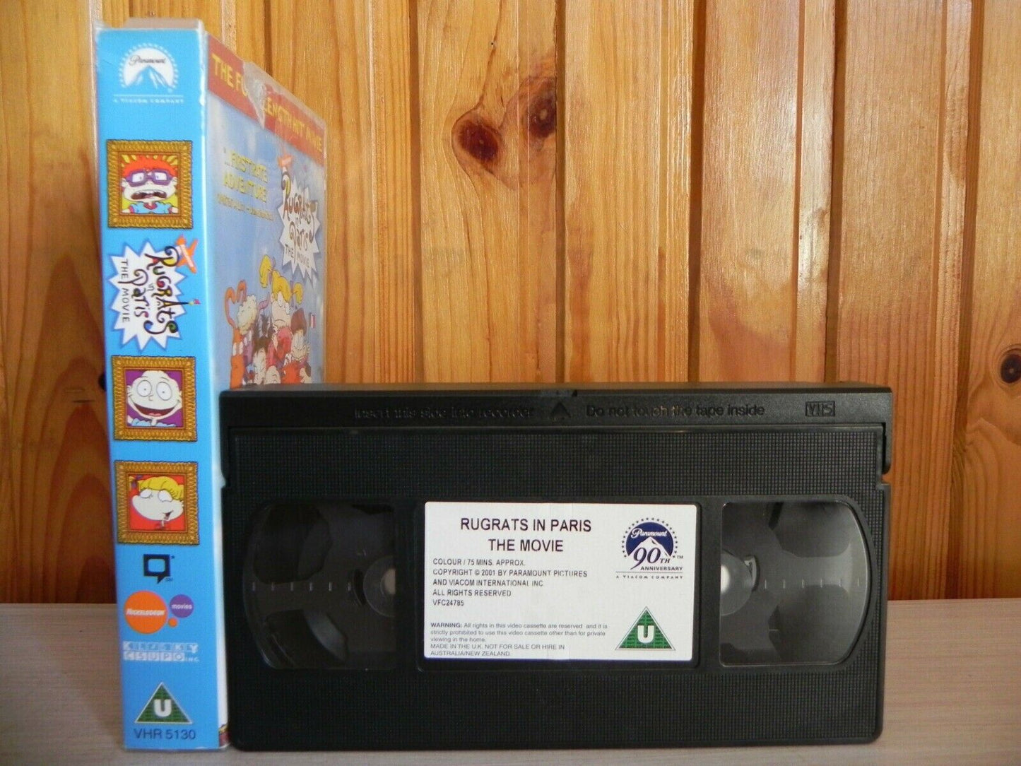 Rugrats In Paris: The Movie - Paramount - The Full Length Hit Movie - Pal VHS-