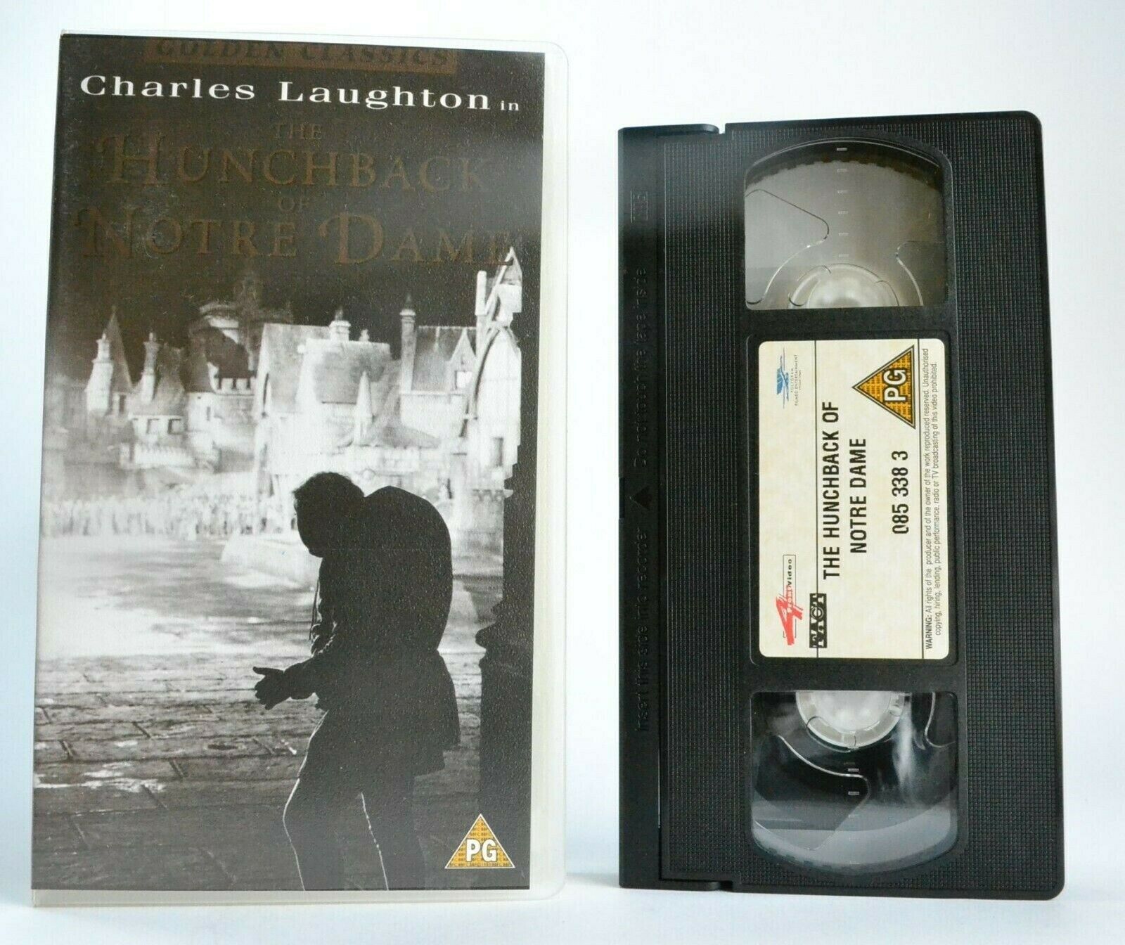 The Hunchback Of Notre Dame (1939): Based On Victor Hugo Novel - Drama - Pal VHS-